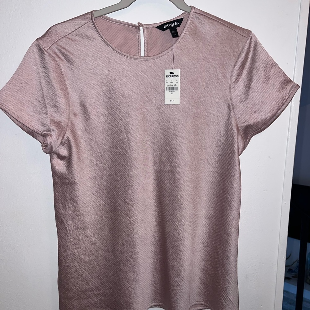 Express Women's Blush Pink Blouse